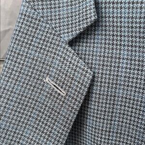Ralph Lauren Blue Checkered Blazer